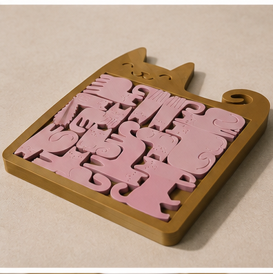 Cat Styled Jigsaw Puzzle