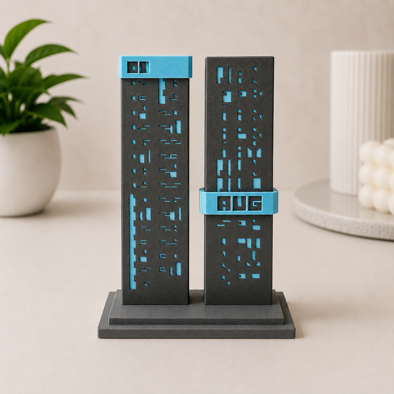Cryptic Monolith Calendar