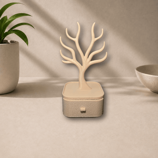 3D-printed jewelry tree box