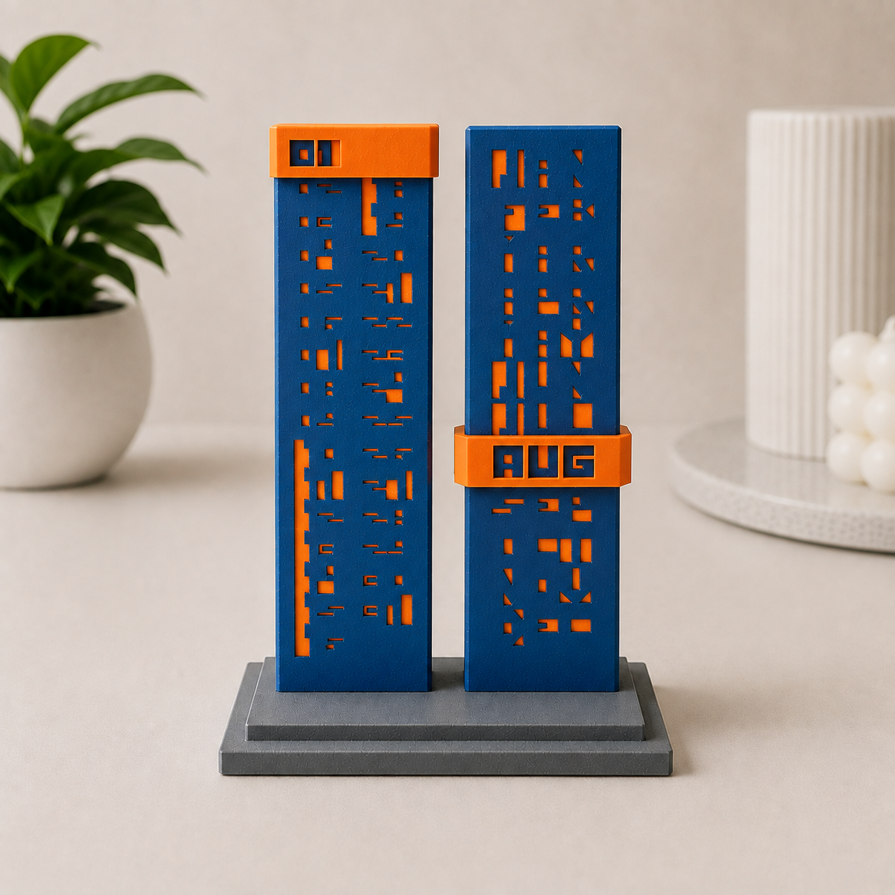 Cryptic Monolith Calendar