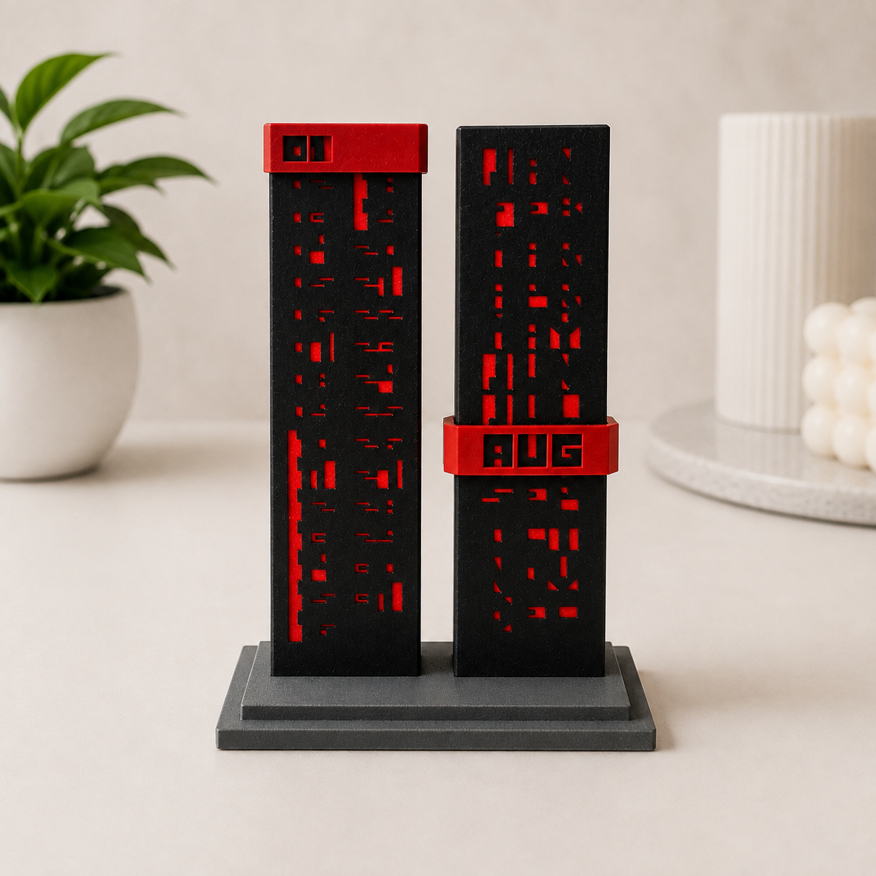 Cryptic Monolith Calendar