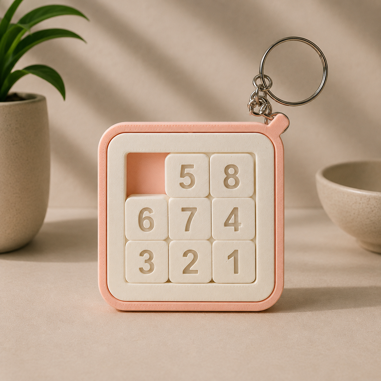 Keychain Sliding Puzzle