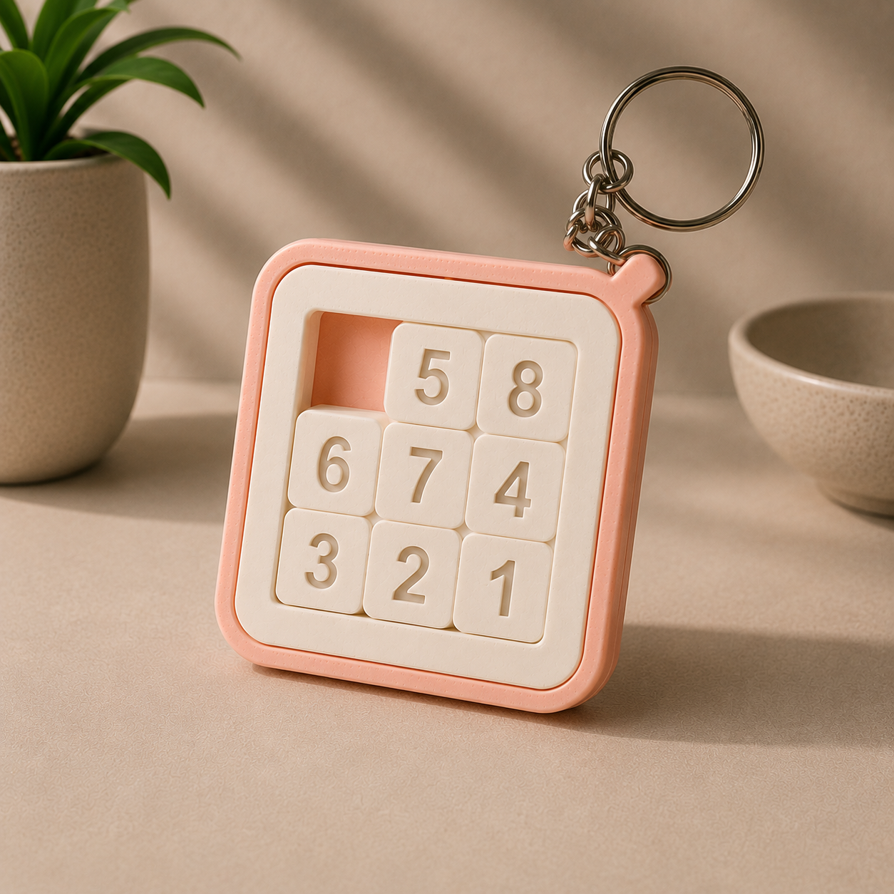 Keychain Sliding Puzzle