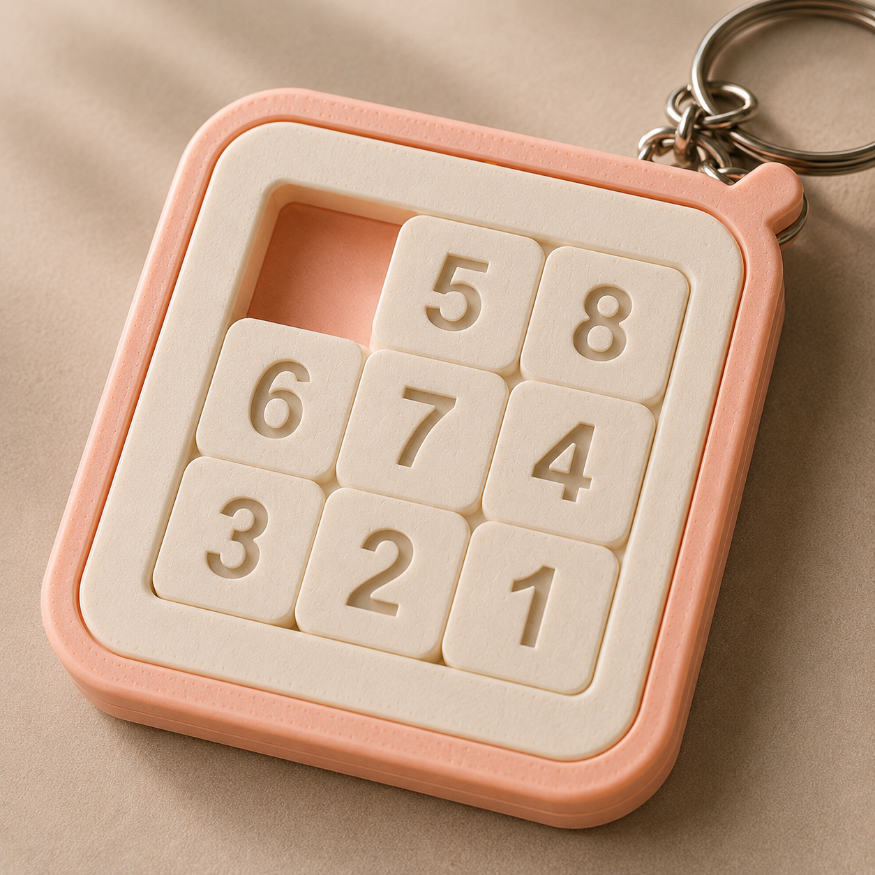 Keychain Sliding Puzzle