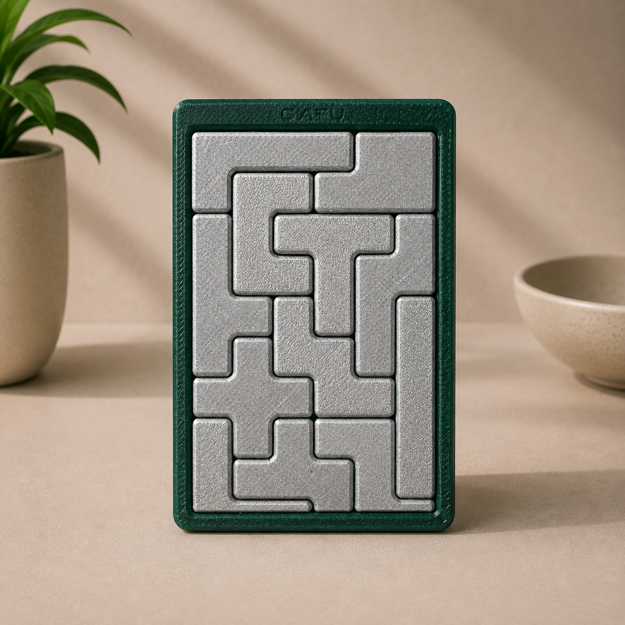 Tetris Styled Jigsaw Puzzle