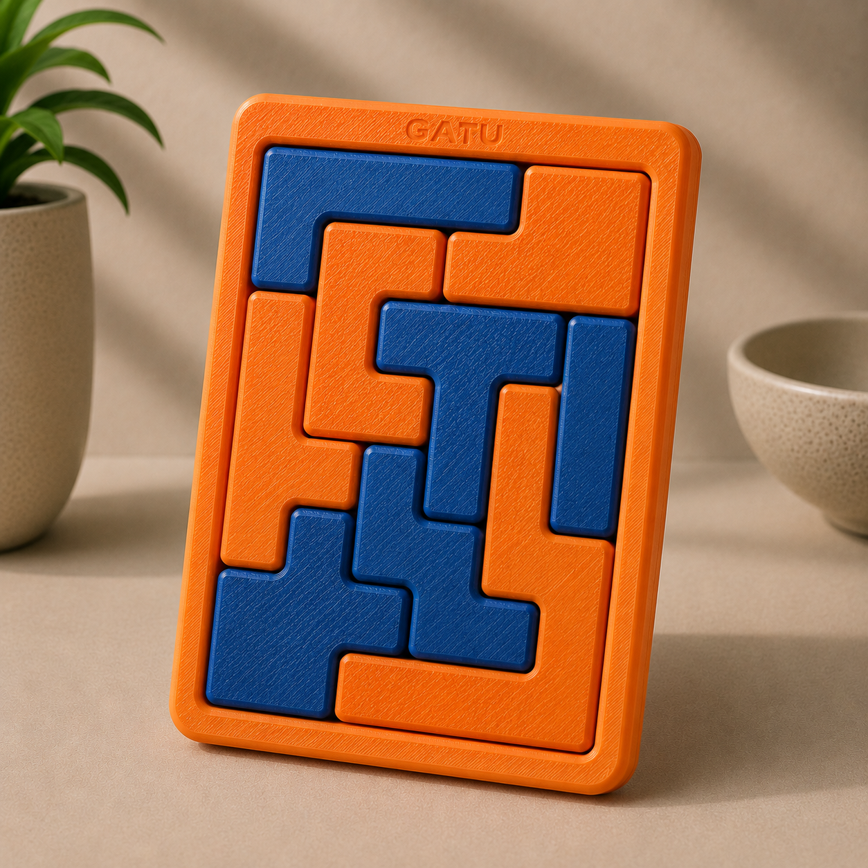 Tetris Styled Jigsaw Puzzle